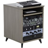 Gator Frameworks Meuble rack studio 10U Elite bois gris - Vue 9